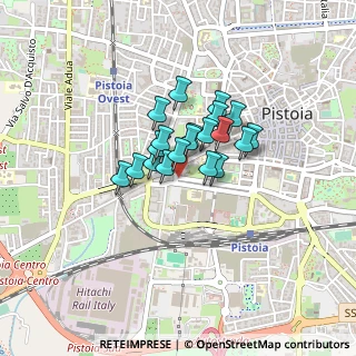 Mappa Via Porta Lucchese, 51100 Pistoia PT, Italia (0.258)