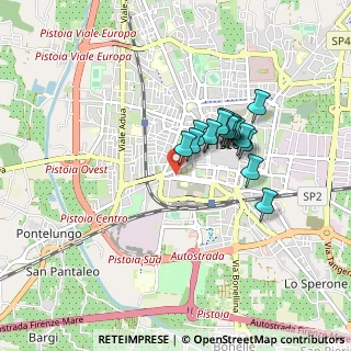 Mappa Via Porta Lucchese, 51100 Pistoia PT, Italia (0.67533)