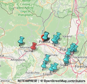 Mappa Via Prov, 51100 Pistoia PT, Italia (14.581)