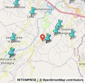 Mappa Via Torino, 47842 San Giovanni In Marignano RN, Italia (2.45909)