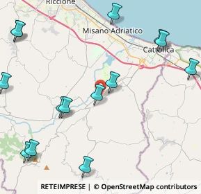 Mappa Via Torino, 47842 San Giovanni In Marignano RN, Italia (5.68286)