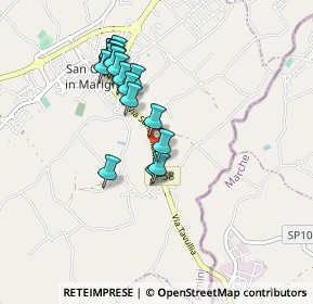 Mappa Via Santa Maria, 47842 San Giovanni in Marignano RN, Italia (0.8785)