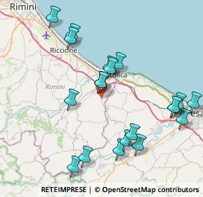 Mappa Via Santa Maria, 47842 San Giovanni in Marignano RN, Italia (8.767)