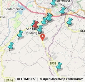 Mappa Via Santa Maria, 47842 San Giovanni in Marignano RN, Italia (2.16)