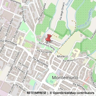 Mappa Via Enrico Fermi, 23, 59013 Montemurlo, Prato (Toscana)