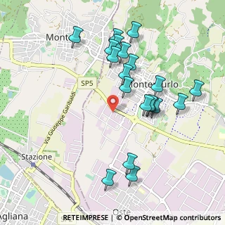 Mappa Via Nuoro, 59013 Montemurlo PO, Italia (1.0205)
