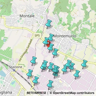 Mappa Via Nuoro, 59013 Montemurlo PO, Italia (1.1925)