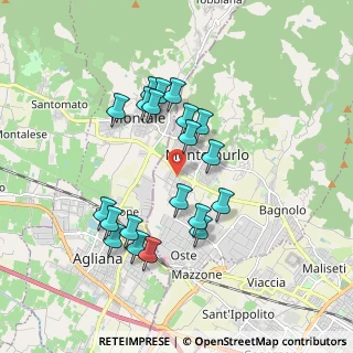 Mappa Via Nuoro, 59013 Montemurlo PO, Italia (1.705)