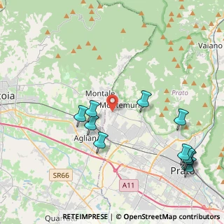 Mappa Via Nuoro, 59013 Montemurlo PO, Italia (5.03455)