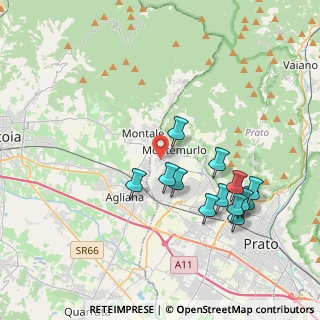 Mappa Via Nuoro, 59013 Montemurlo PO, Italia (3.96615)