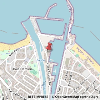 Mappa Strada tra I Due Porti, 48, 61121 Pesaro, Pesaro e Urbino (Marche)