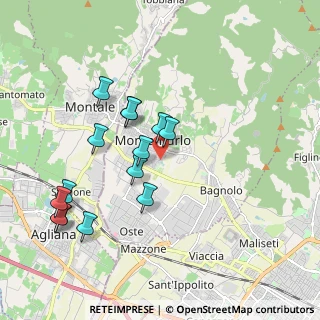 Mappa Via Fratelli Bandiera, 59013 Montemurlo PO, Italia (1.94643)