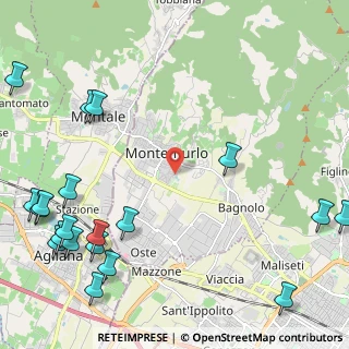 Mappa Via Fratelli Bandiera, 59013 Montemurlo PO, Italia (3.38)
