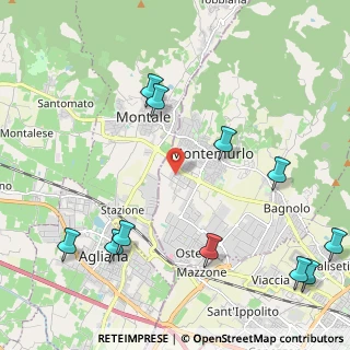 Mappa Via Bari, 59013 Montemurlo PO, Italia (2.85545)