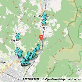Mappa Via di Faltugnano, 59021 Vaiano PO, Italia (2.676)