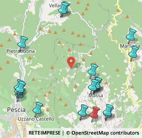 Mappa Via Malocchio, 51011 Buggiano PT, Italia (2.8745)