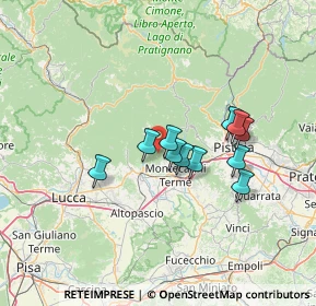 Mappa Via Malocchio, 51011 Buggiano PT, Italia (10.83909)