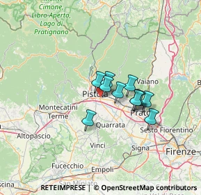 Mappa Via Nuova Prov Pratese, 51100 Pistoia PT, Italia (8.78636)