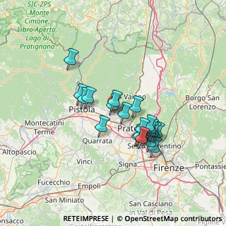 Mappa Via La Querce, 59013 Montemurlo PO, Italia (11.406)