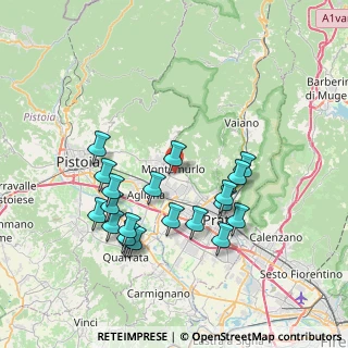 Mappa Via La Querce, 59013 Montemurlo PO, Italia (7.622)