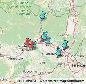 Mappa Via dei Frosini, 51100 Pistoia PT, Italia (11.43923)