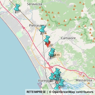 Mappa Via dell'Antenna, 55041 Camaiore LU, Italia (5.26818)