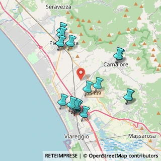 Mappa Via dell'Antenna, 55041 Camaiore LU, Italia (4.05778)