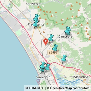 Mappa Via dell'Antenna, 55041 Camaiore LU, Italia (4.15364)