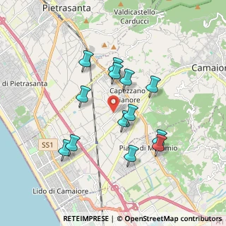 Mappa Via dell'Antenna, 55041 Camaiore LU, Italia (1.67231)