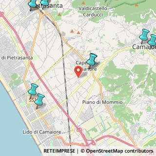 Mappa Via dell'Antenna, 55041 Camaiore LU, Italia (3.5)