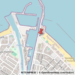 Mappa angolo Calata Caio Duilio, Viale Trieste, 61121 Pesaro PU, Italia, 61121 Pesaro, Pesaro e Urbino (Marche)