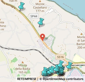 Mappa Via Tevere, 61121 Pesaro PU, Italia (1.699)