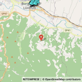 Mappa Via di S. Cresci, 50032 Borgo San Lorenzo FI, Italia (3.834)