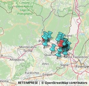 Mappa Bonellina 61 Fr., 51100 Pistoia PT, Italia (10.934)