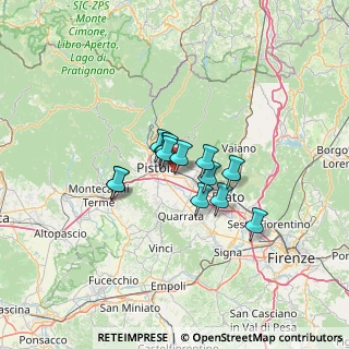 Mappa SP Pratese, 51100 Pistoia PT, Italia (8.25692)