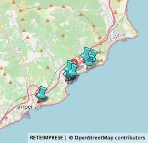 Mappa Via Monade, 18013 Diano Marina IM, Italia (2.29083)