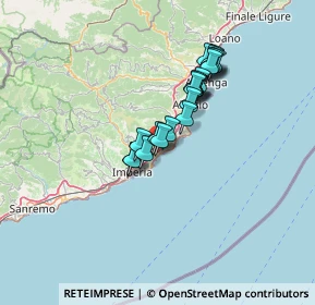 Mappa Via Monade, 18013 Diano Marina IM, Italia (10.308)