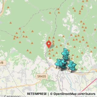 Mappa Via delle Cartiere, 51017 Pescia PT, Italia (4.45533)