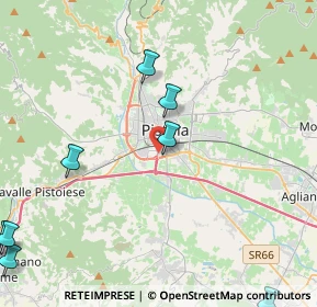 Mappa Via dell'Annona Via Porta Nuova, 51100 Pistoia PT, Italia (6.93545)