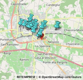 Mappa Via Lazzaro Spallanzani, 51100 Pistoia PT, Italia (1.348)