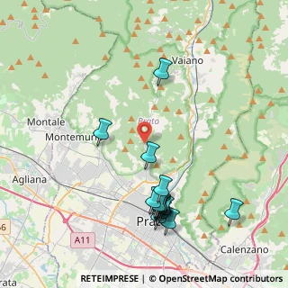 Mappa Via della Chiesa di Figline, 59100 Prato PO, Italia (4.54867)
