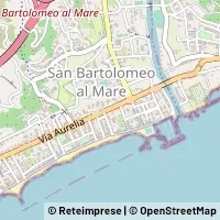Karte San Bartolomeo al Mare