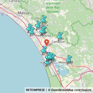 Mappa Via della Carraia, 55041 Camaiore LU, Italia (6.56)