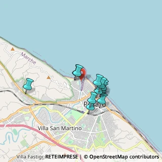 Mappa Str. tra I Due Porti, 61122 Pesaro PU, Italia (1.36455)