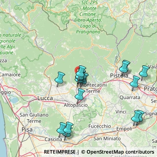 Mappa Strada Provinciale Mammianese, 51017 Pescia PT, Italia (17.44313)
