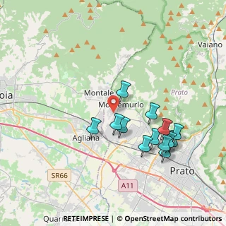 Mappa Via Cagliari, 59013 Montemurlo PO, Italia (3.81231)