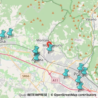 Mappa Via Cagliari, 59013 Montemurlo PO, Italia (5.90545)