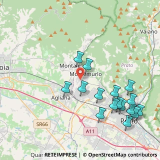 Mappa Via Cagliari, 59013 Montemurlo PO, Italia (4.8025)