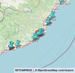 Mappa 18013 Diano Castello IM, Italia (14.60462)