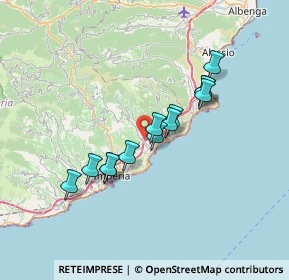 Mappa 18013 Diano Castello IM, Italia (5.69308)